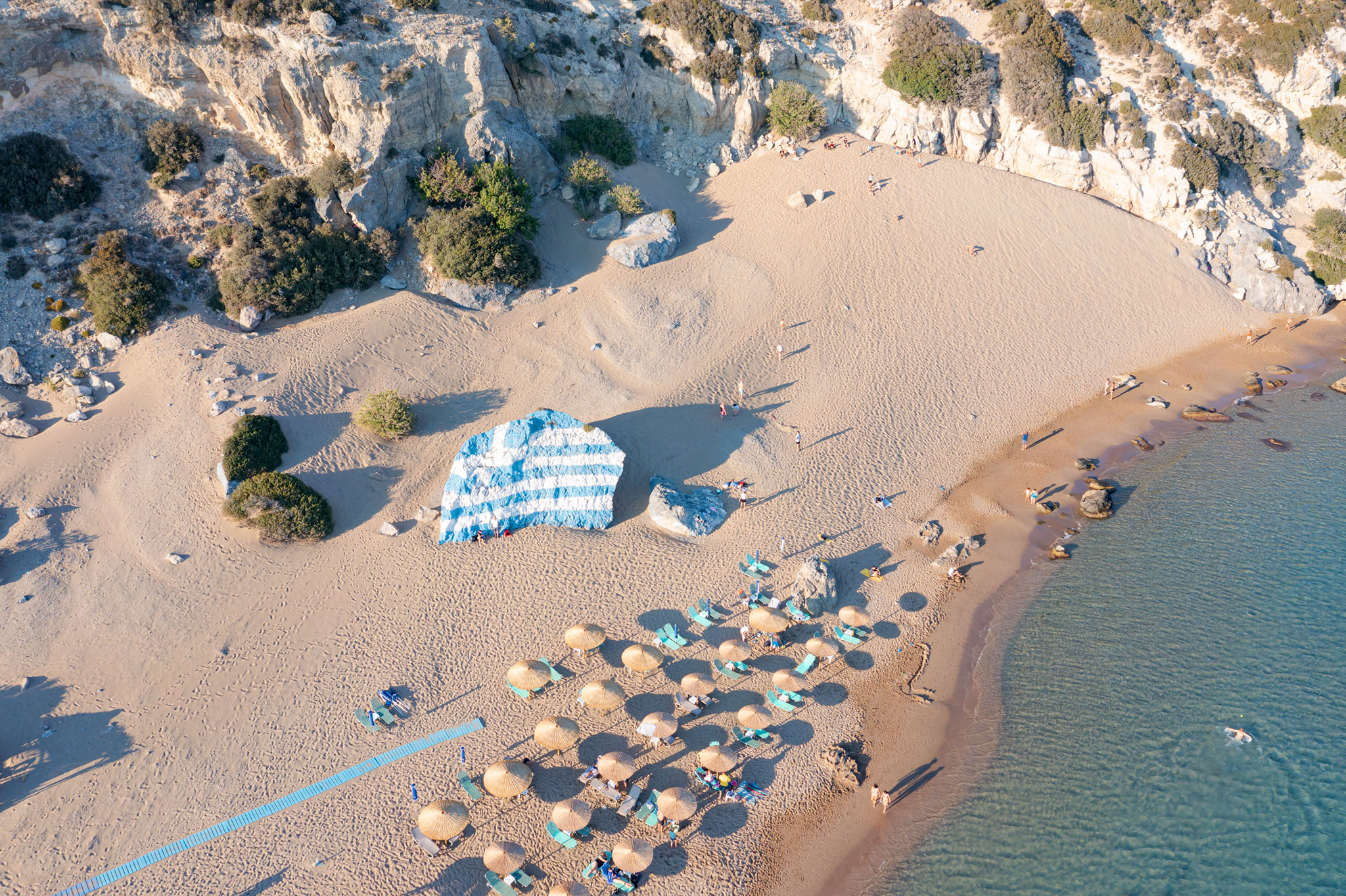 Tsambika Beach, Kolympia, Rhodes